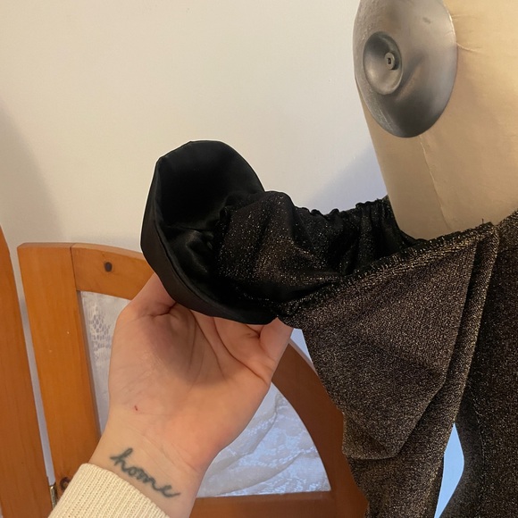 Reformation BRONZE Rahm Dress NWOT - Picture 8 of 15